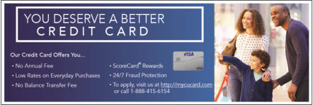 Wilmington Police & Fire FCU is now offering credit cards!  Our cards offer no annual fee, low rates on everyday purchases, no balance transfer fee, ScoreCard Rewards, and 24/7 fraud protection.